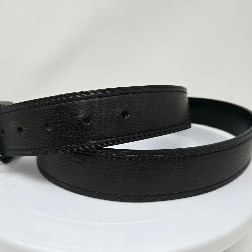 Columbia Mens Belt Black ‎ Synthetic Leather Size XL 42-44 Buckle